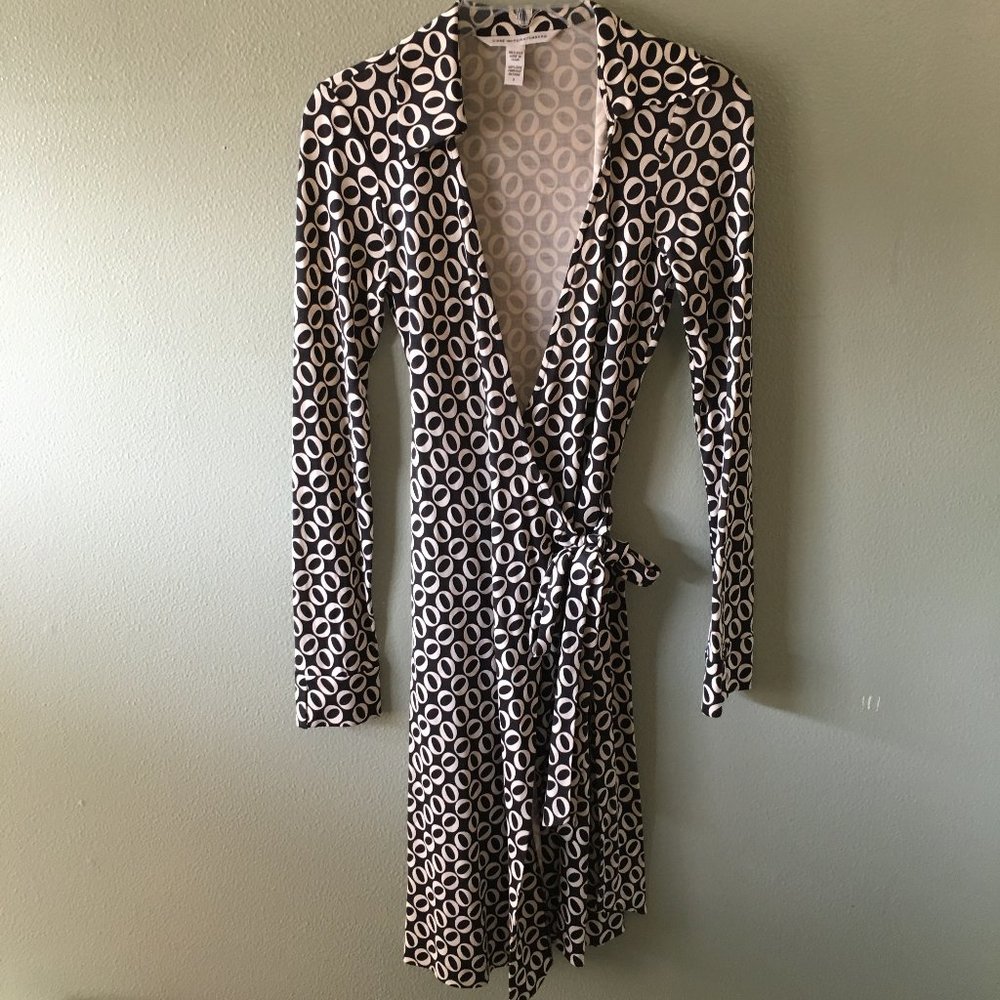 dvf diane von furstenberg jeanne silk wrap dress
